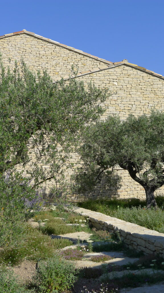 Gordes - pascal olivier architecte paysagiste