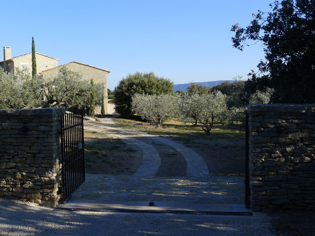 Gordes - pascal olivier architecte paysagiste