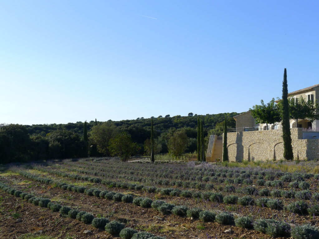 Gordes - pascal olivier architecte paysagiste